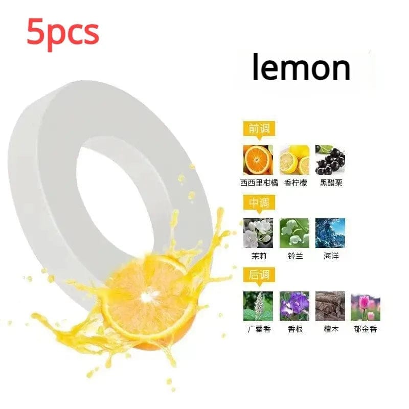 Essentialshouses lemon Rotating Solar Car Air Freshener