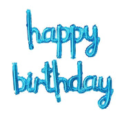 Essentialshouses letters Happy Birthday Foil Air Balloons