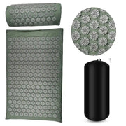 Essentialshouses light gray light gra Acupuncture Massage Yoga Mat