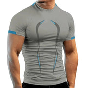 Essentialshouses Light Gray / XXL Men's Summer Comfortable Tight T-Shirt