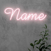 Essentialshouses Light Pink / Only text / 1 line 50cm 9 letter Custom Neon Sign Led Name Light for Kids Name Custom Signs Teenage Gift Led Neon Sign for Wall Decor Bedroom Decor Personalized
