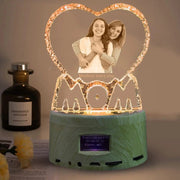 Love Crystal Picture Text Night Light - Essentialshouses