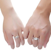Essentialshouses Luxury AAA Zircon Couple Paired Ring