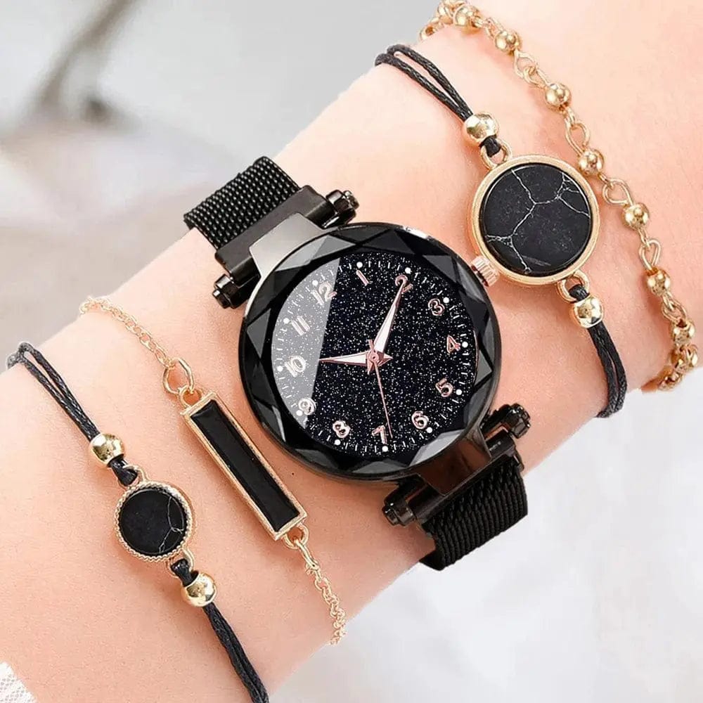 Essentialshouses Magnetic Starry Sky Women Watches