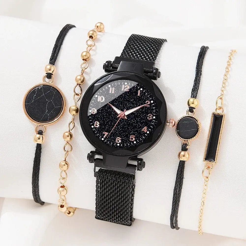 Essentialshouses Magnetic Starry Sky Women Watches