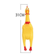 Essentialshouses Medium 31cm Pets Chicken Squeeze Sound Funny Toy