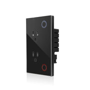 Essentialshouses Melery Tuya Zigbee Smart Wall Socket US Electrical Monitoring Plug Glass Panel Outlet Timer App Remote by Google Home Alexa
