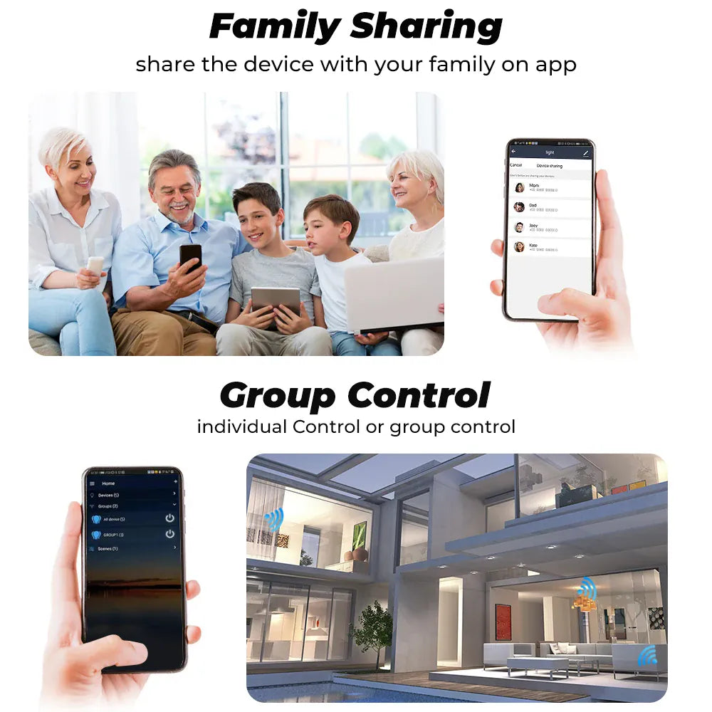 Essentialshouses Melery Tuya Zigbee Smart Wall Socket US Electrical Monitoring Plug Glass Panel Outlet Timer App Remote by Google Home Alexa
