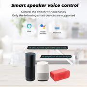 Essentialshouses Melery Tuya Zigbee Smart Wall Socket US Electrical Monitoring Plug Glass Panel Outlet Timer App Remote by Google Home Alexa