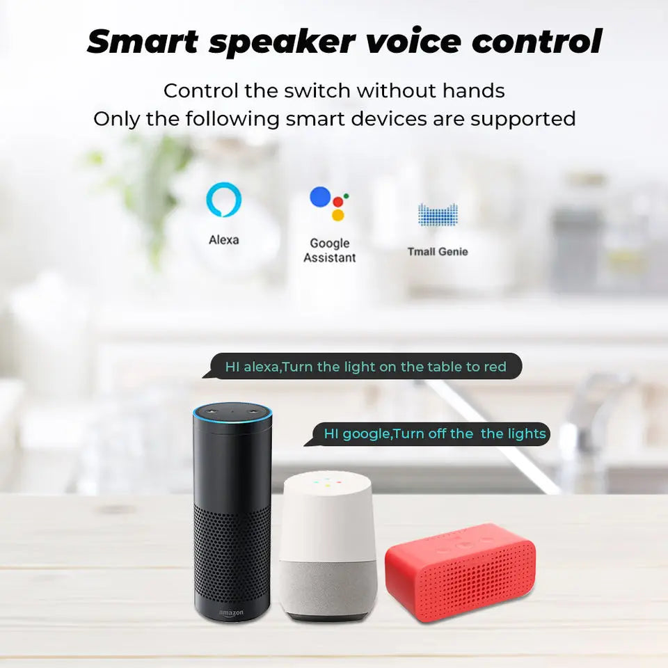 Essentialshouses Melery Tuya Zigbee Smart Wall Socket US Electrical Monitoring Plug Glass Panel Outlet Timer App Remote by Google Home Alexa