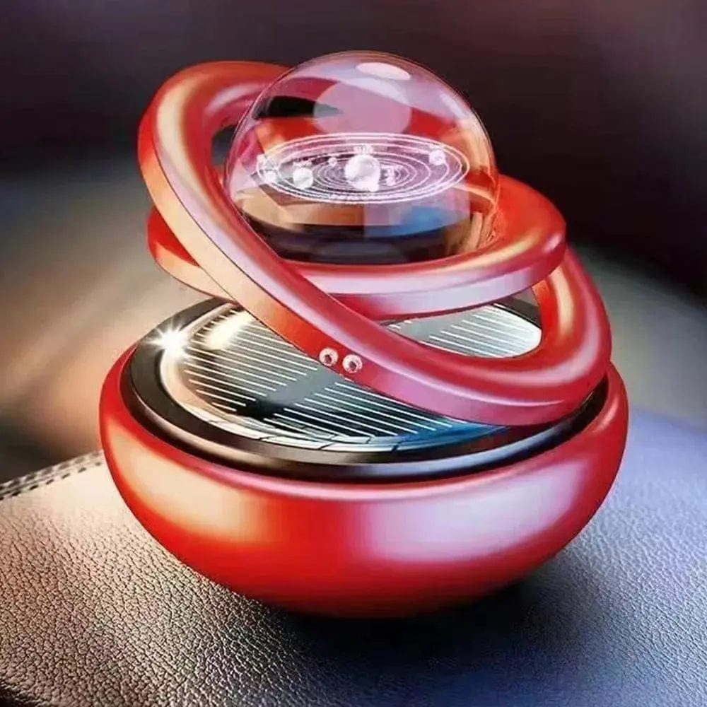 Essentialshouses Milky Way-red Rotating Solar Car Air Freshener