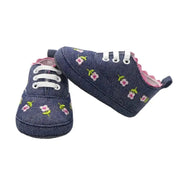 Baby Embroidered Soft Walker Shoes - Essentialshouses