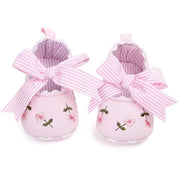 Baby Embroidered Soft Walker Shoes - Essentialshouses