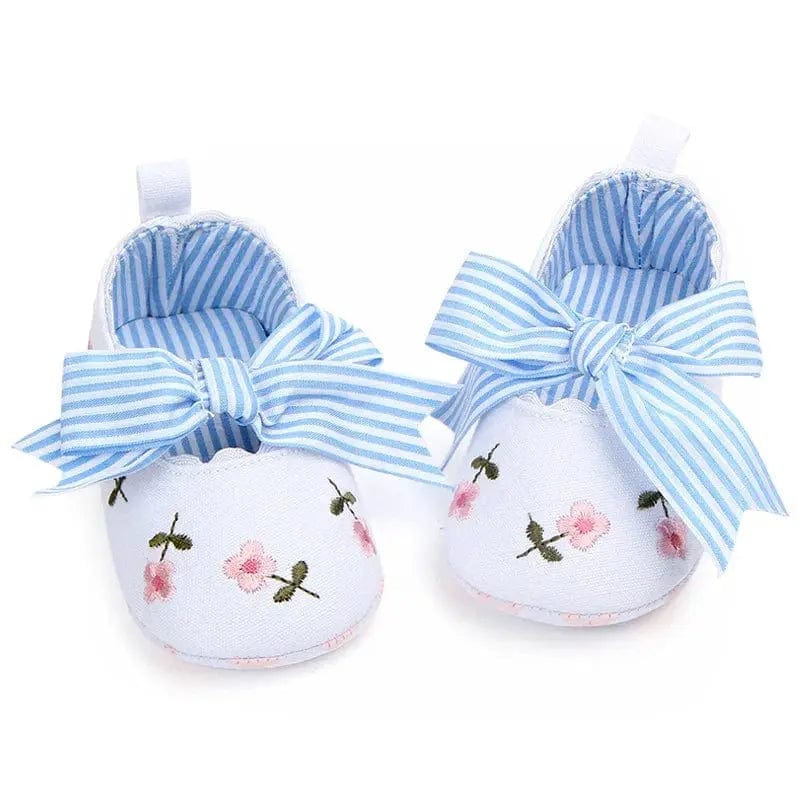 Baby Embroidered Soft Walker Shoes - Essentialshouses