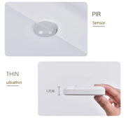 Essentialshouses Motion Sensor Light USB Night Light LED Lamp With Switch Rechargeable Inductor Lights For Kitchen Stairs Hallway Closet Bedroom