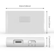 Essentialshouses Motion Sensor Smart Led Night Light, Square Lens Eye Protection Bedside Lamp,for Wardrobe,Living Room,Bedroom,Staircase,Camping