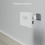 Essentialshouses Motion Sensor Smart Led Night Light, Square Lens Eye Protection Bedside Lamp,for Wardrobe,Living Room,Bedroom,Staircase,Camping