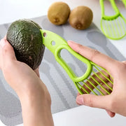 Essentialshouses Multifunctional 3 in 1 Avocado Slicer, Outdoor Home Kitchen Camping Accessories Tools
