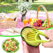 Essentialshouses Multifunctional 3 in 1 Avocado Slicer, Outdoor Home Kitchen Camping Accessories Tools