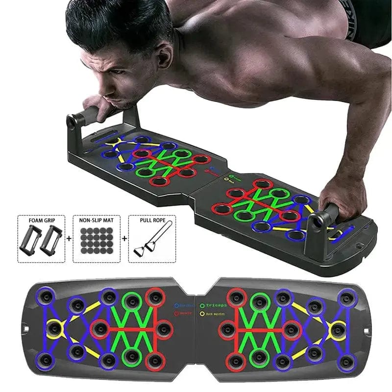 Essentialshouses Multifunctional Folding Push-up Board
