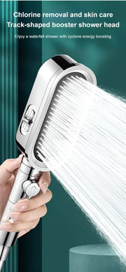 Essentialshouses New 3 Modes Shower Head High Pressure Spa Water Saving Hand-Held Water Purifier Filter Hose Bathroom Faucet Mixer Accessories