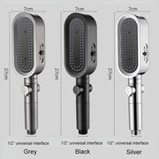 Essentialshouses New 3 Modes Shower Head High Pressure Spa Water Saving Hand-Held Water Purifier Filter Hose Bathroom Faucet Mixer Accessories