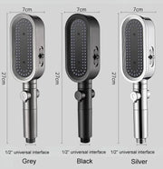 Essentialshouses New 3 Modes Shower Head High Pressure Spa Water Saving Hand-Held Water Purifier Filter Hose Bathroom Faucet Mixer Accessories