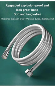 Essentialshouses New 3 Modes Shower Head High Pressure Spa Water Saving Hand-Held Water Purifier Filter Hose Bathroom Faucet Mixer Accessories