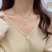 Essentialshouses New Shiny Butterfly Necklace
