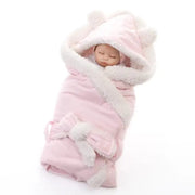 Newborn Soft Fleece Warm Blanket - Essentialshouses