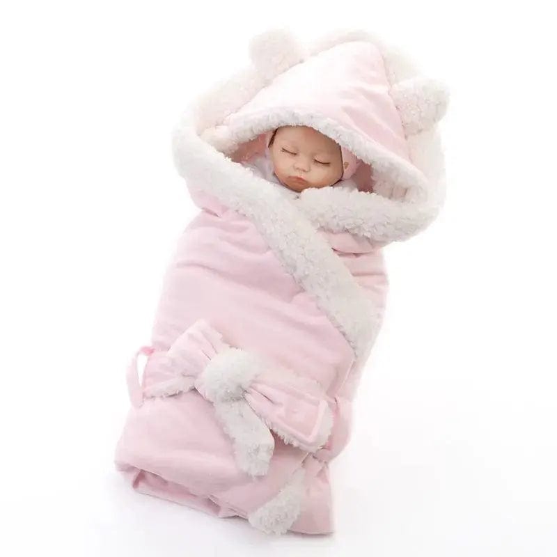 Newborn Soft Fleece Warm Blanket - Essentialshouses