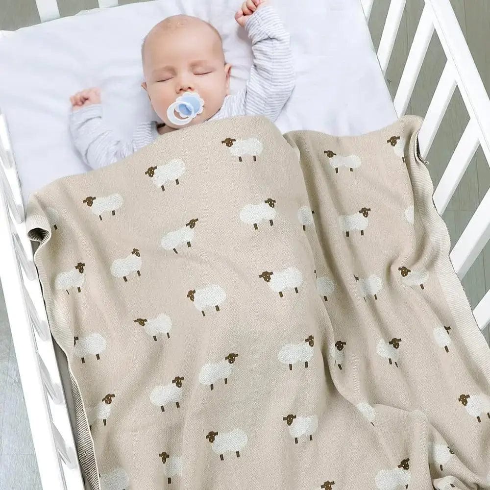 Newborn Swaddle Wrap Cotton Blanket - Essentialshouses