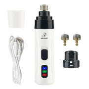 Essentialshouses newset and 2 Head Pet USB Charging Nail Trimmer