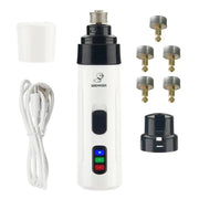 Essentialshouses newset and 5 Head Pet USB Charging Nail Trimmer