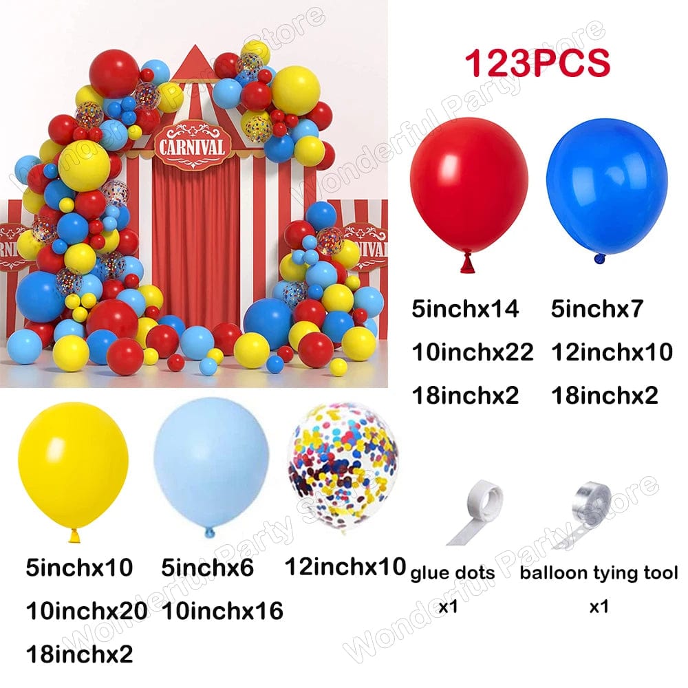 Essentialshouses No 2 / As picture Red Balloon Arch Kit