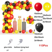 Essentialshouses No 23 / As picture Red Balloon Arch Kit