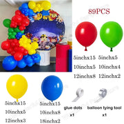 Essentialshouses No 5 / As picture Red Balloon Arch Kit