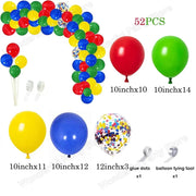 Essentialshouses No 6 / As picture Red Balloon Arch Kit