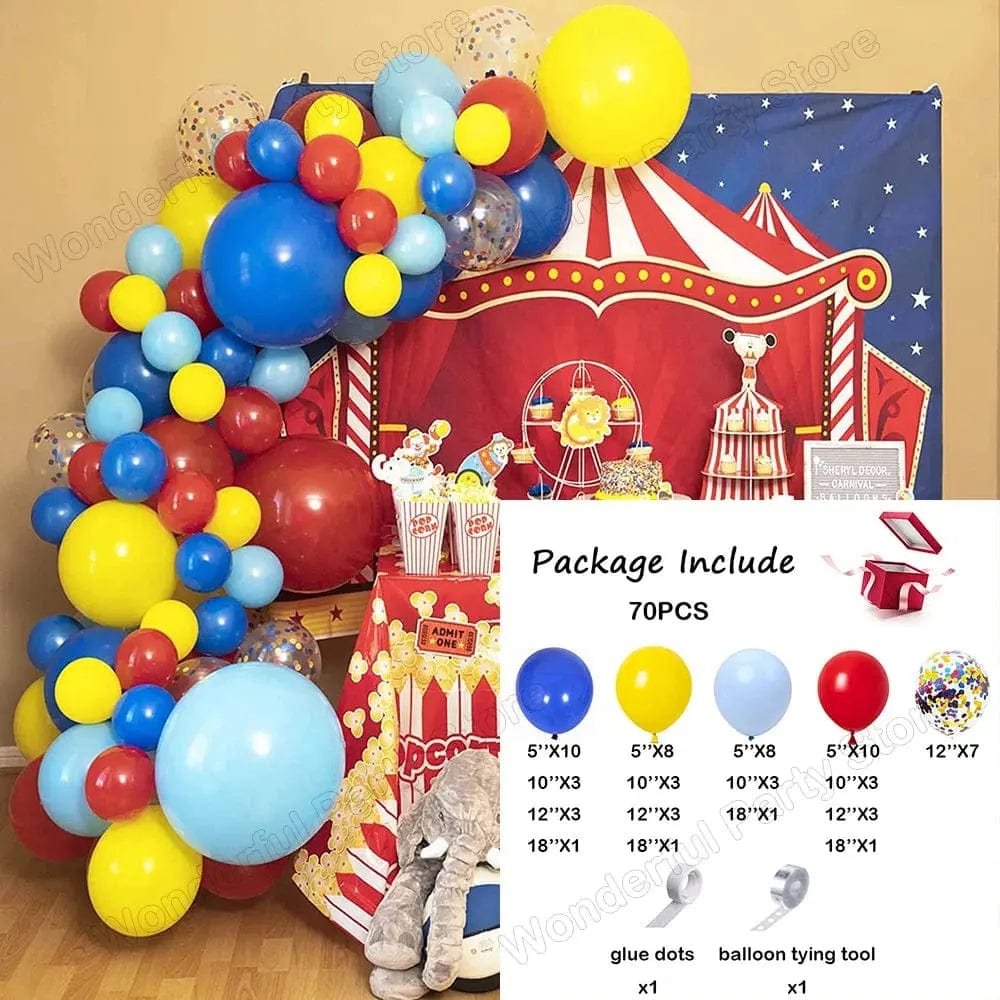 Essentialshouses No 7 / As picture Red Balloon Arch Kit