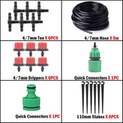 Essentialshouses O5m Garden Automatic Watering Tool Set