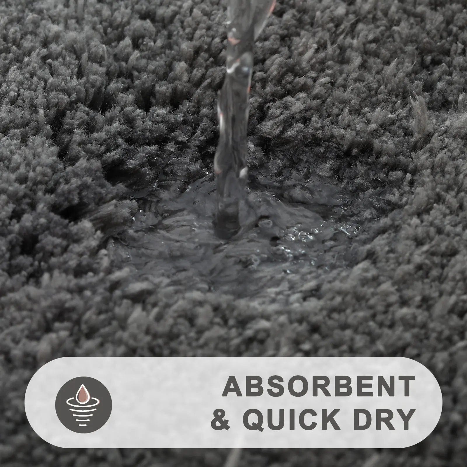 Essentialshouses 🛁 Olanly Soft Bathroom Plush Rug – Absorbent, Quick-Dry, and Non-Slip