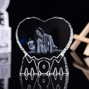 Love Crystal Picture Text Night Light - Essentialshouses