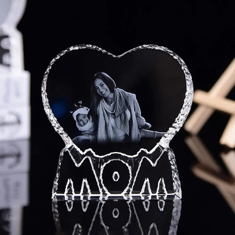 Love Crystal Picture Text Night Light - Essentialshouses