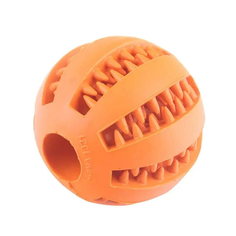 Essentialshouses Orange / 7cm Dog Tooth Cleaning Food Ball Toy