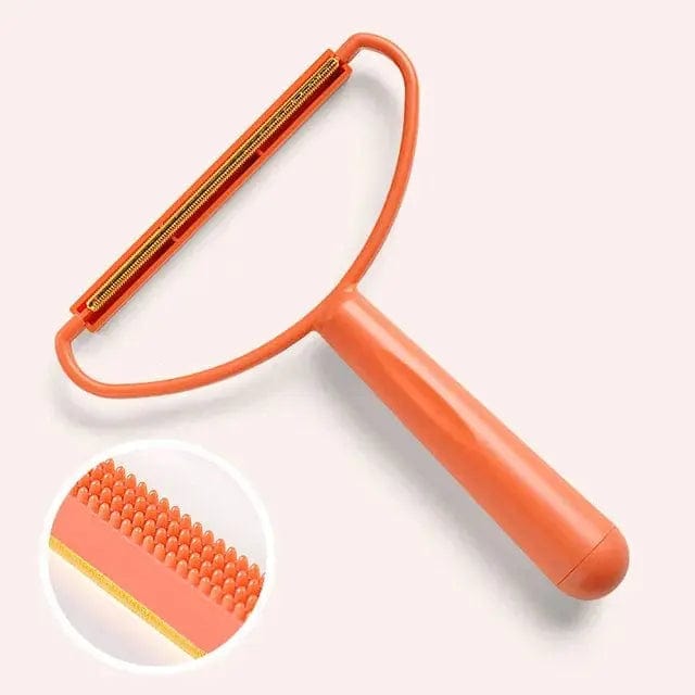 Essentialshouses orange Pet Manual Hair Remover Scraper