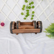Essentialshouses Outdoor Garden Flower Wooden Pot