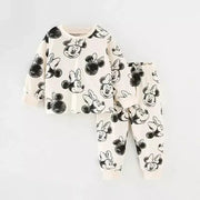 Girl Cotton Sleepwear Spring Set - Essentialshouses