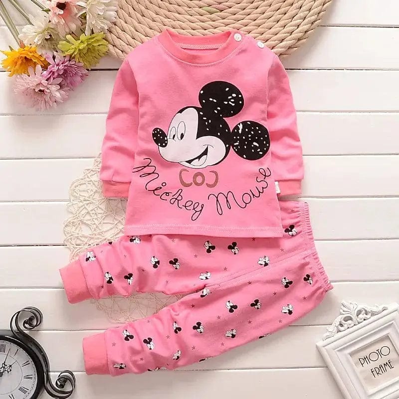 Girl Cotton Sleepwear Spring Set - Essentialshouses