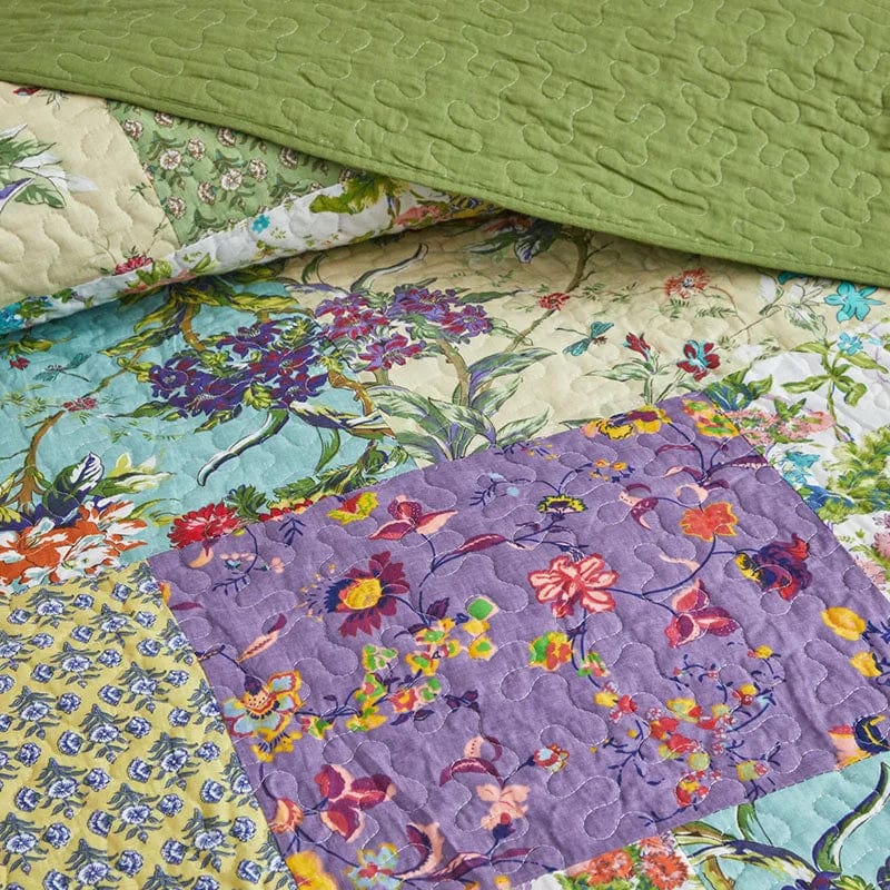Essentialshouses Patchwork Cotton Quilt Set