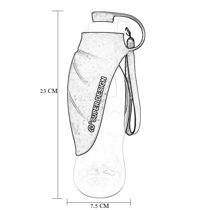 Essentialshouses Pet Outdoor Drinking Water Bottle